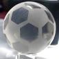 Mobile Preview: Fußball Effekt Kristallkugel 80mm
