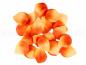 Mobile Preview: Orange Rosenblblütenblätter Künstlich zur Tischdekoration und Hochzeit