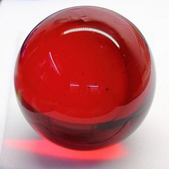80 mm Glaskugeln ROT