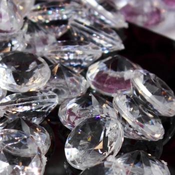 Acryl Deko Diamanten in brillantem Klar