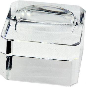 Glaskugelständer - Sockel aus Kristallglas