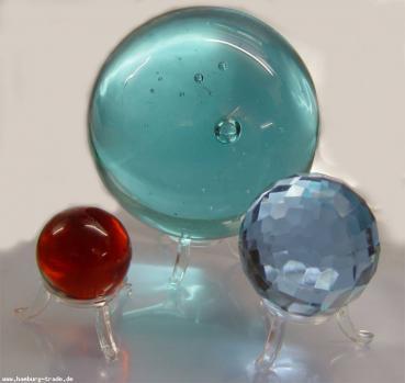 Glaskugelhalter aus Acryl Dekobeispiel
