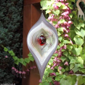 Windspiel Piratenflagge aus Edelstahl - Gartendeko