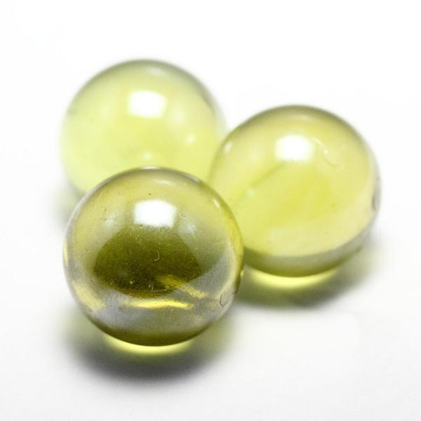 16mm Glasmurmeln gelb