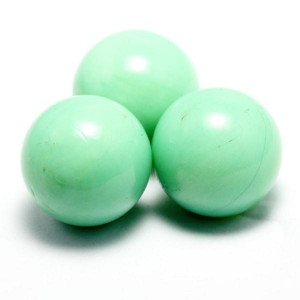 16mm Glasmurmeln Mintgrün Opak
