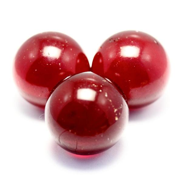16mm marble red
