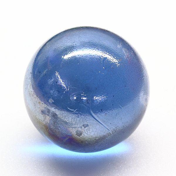 Mittelblaue Glaskugel 35mm maschinell