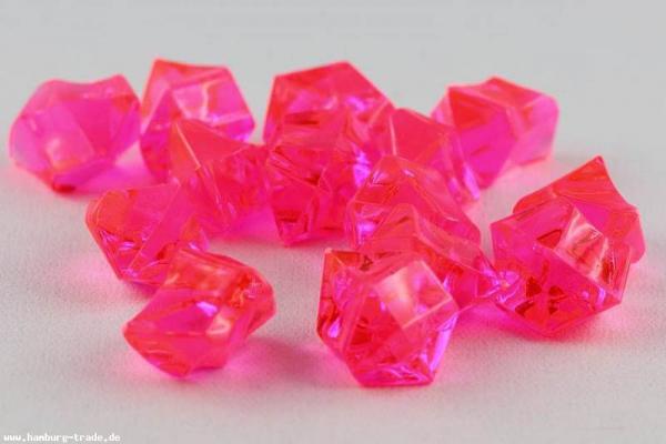 Dekosteine Streudeko in der Farbe Leucht Pink