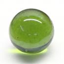 Olivgrüne Glaskugel 35mm handgefertig