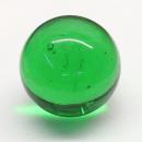 Grüne Glaskugel 35mm handgefertigt