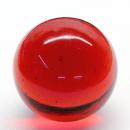 40mm Glaskugel handgefertigt ROT-ORANGE