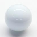 100 mm Glaskugel WEIß OPAK