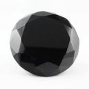 Glasdiamant - Kristallglasdiamant - 80 mm -SCHWARZ-
